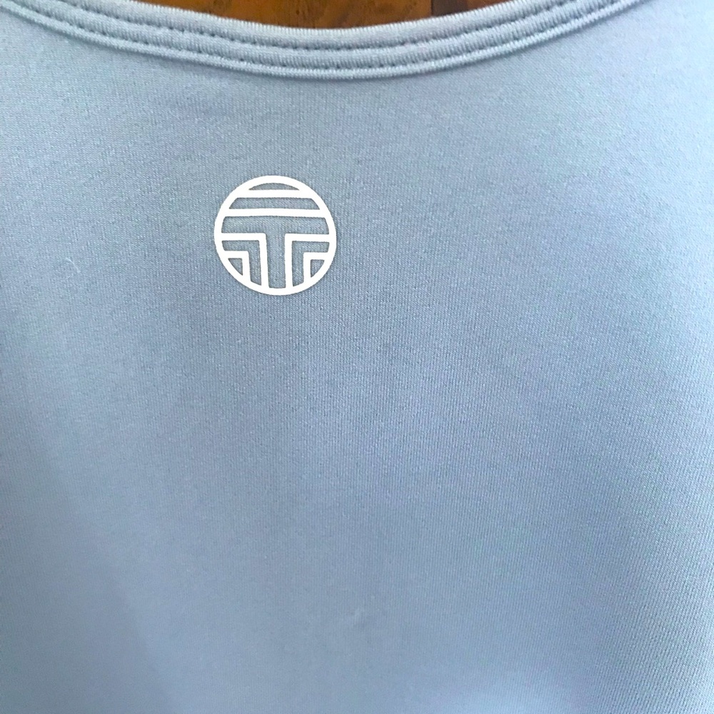 Tory Burch cloudy slate sports tank top - Picture 3 of 5